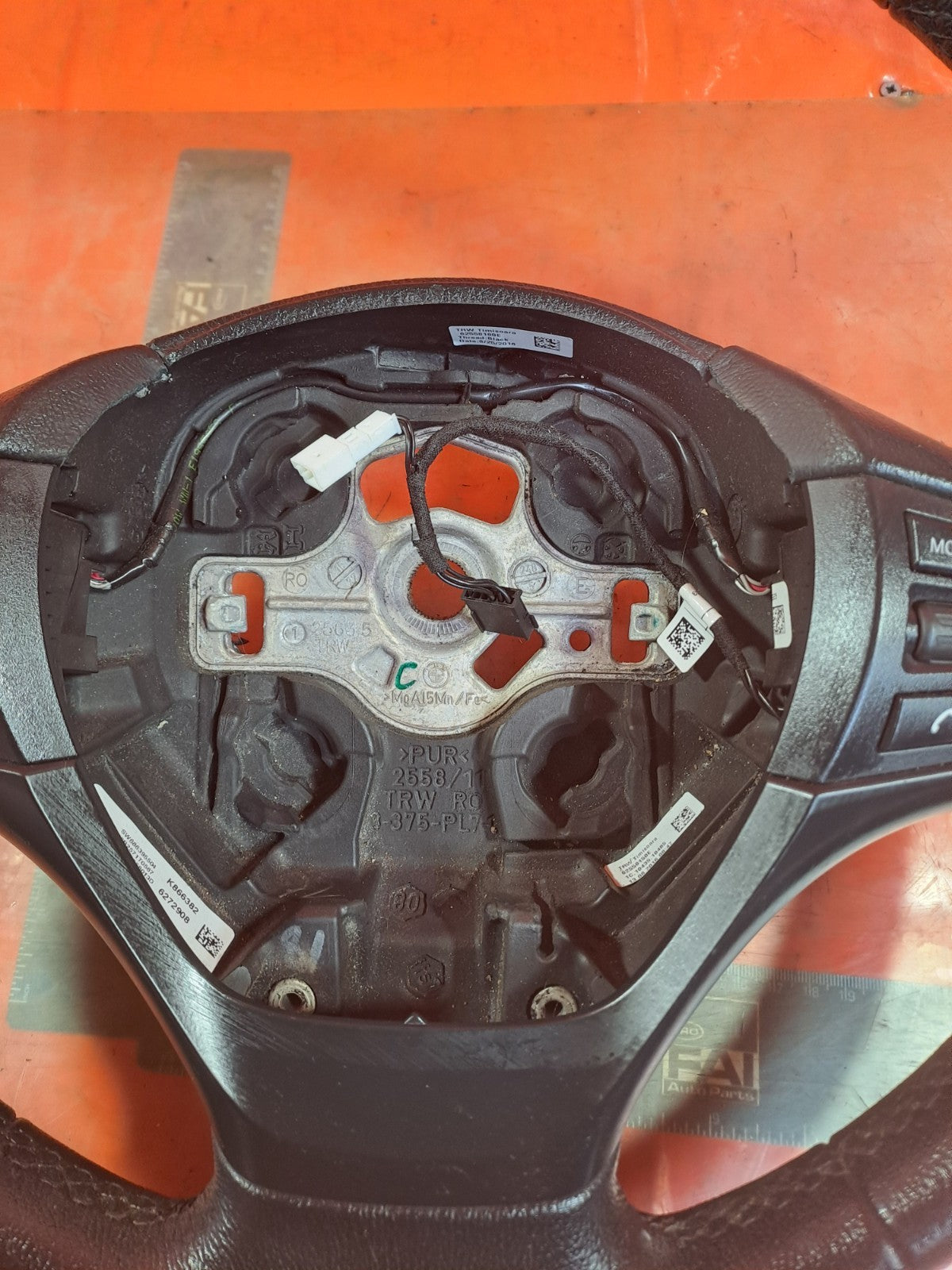 ✅2019 BMW 2 SERIES F23 MULTIFUNCTION STEERING WHEEL 6863955 + WARRANTY A344 - Image 9