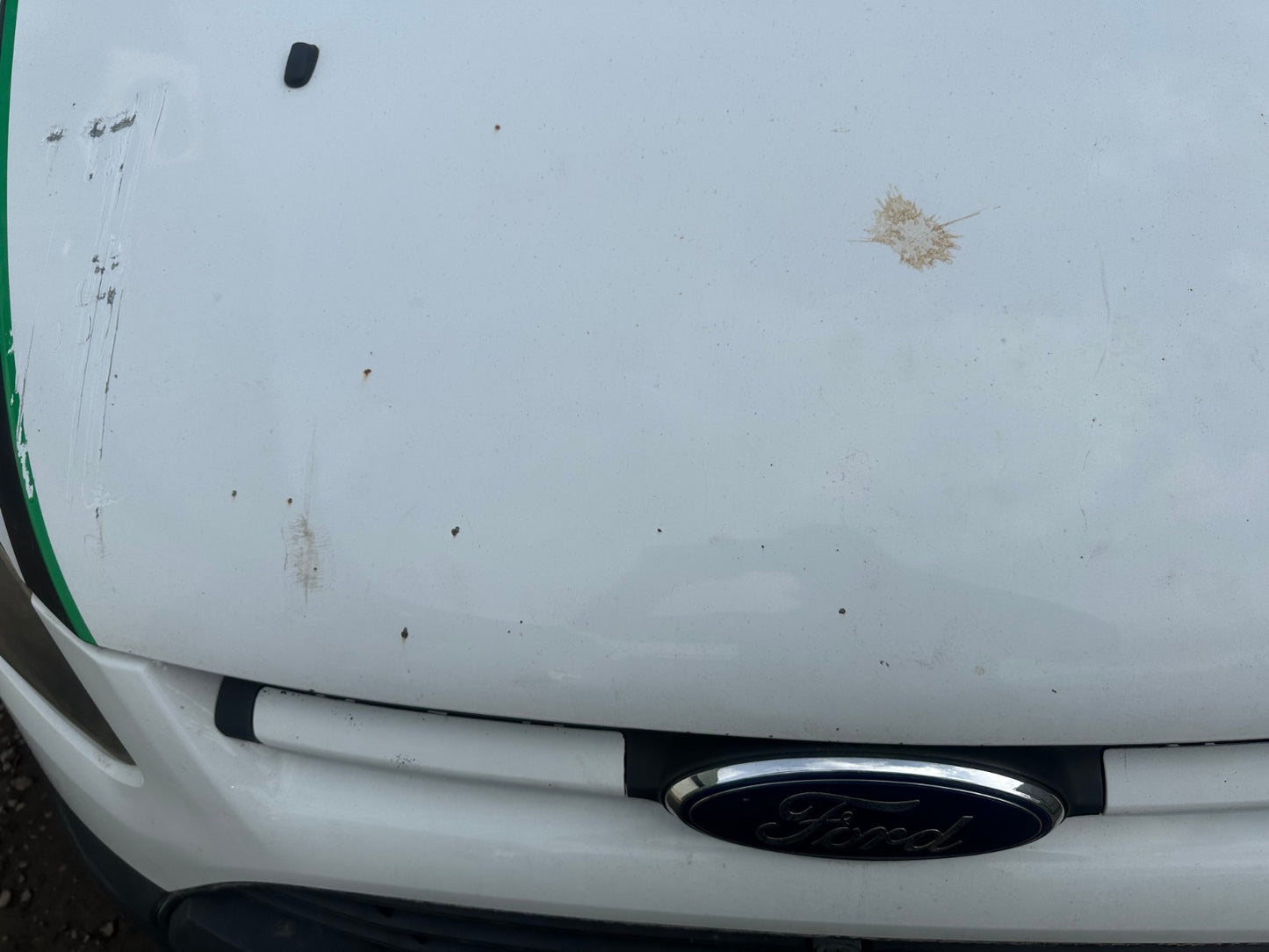 ✅Ford Transit Custom 2.2 Diesel 2014 Bonnet Hood Panel White Scratches A378 - Image 7