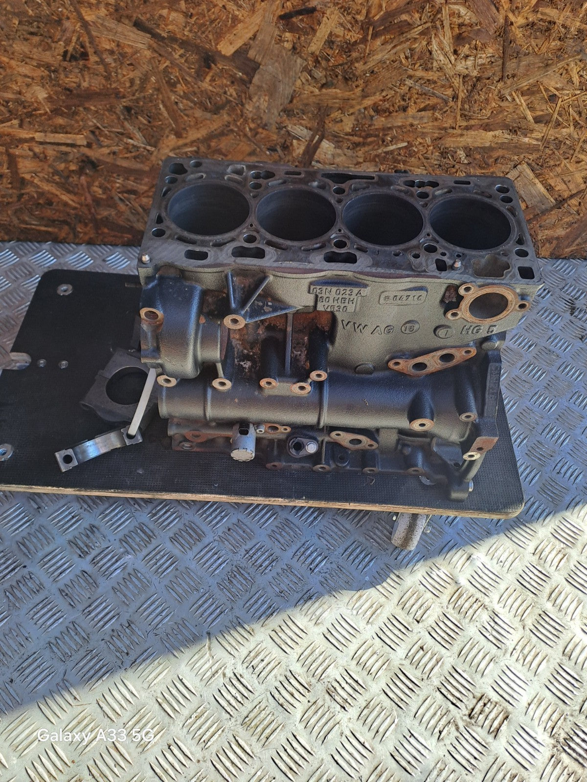 2016 Audi Q5 8R 2.0TDI Engine Block 03N023A CNHA Warranty A152 - Image 1