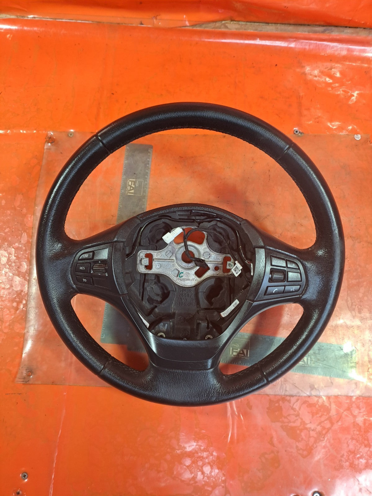 ✅2019 BMW 2 SERIES F23 MULTIFUNCTION STEERING WHEEL 6863955 + WARRANTY A344 - Image 3