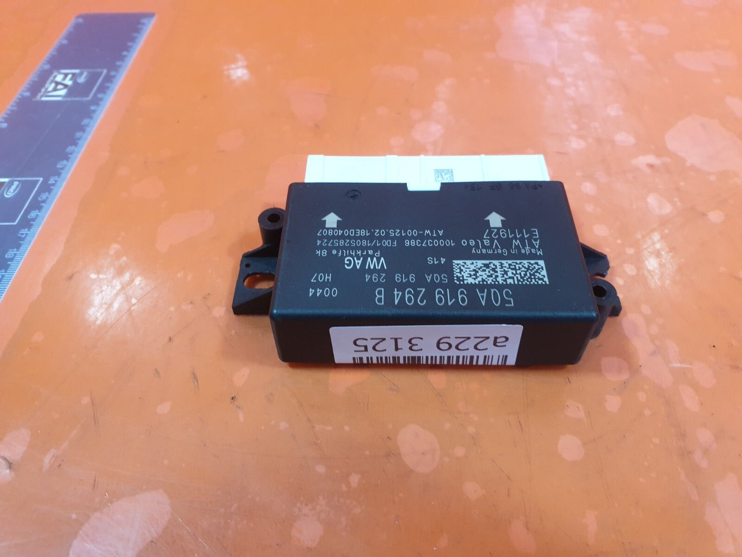 SKODA OCTAVIA MK3 1.4 PETROL 2018 PARKING SENSOR CONTROL MODULE ECU 5QA919294B - Image 6