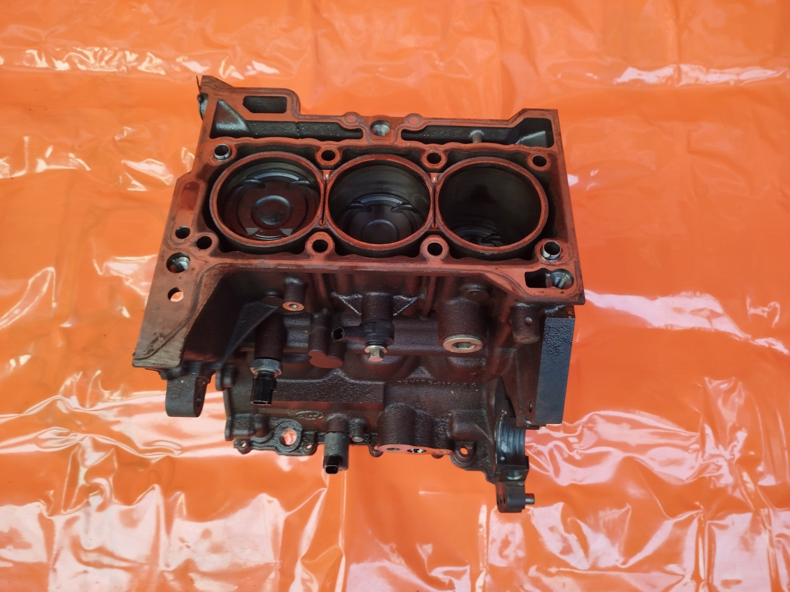 ✅2021 FORD PUMA ST-LINE X ENGINE BLOCK BZJA W/ CRANKSHAFT & PISTONS H6BG-6015-AC - Image 1