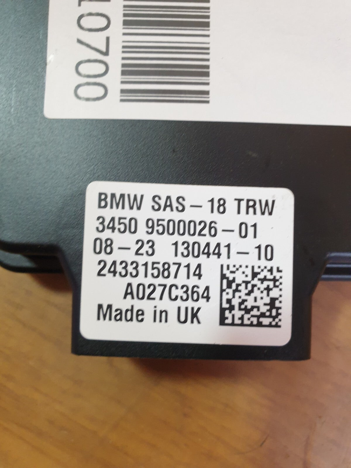 ✅BMW I4 G26 E-DRIVE 40M SPORT 2023 SAS CONTROL MODULE 9500026 Warranty A190 - Image 3