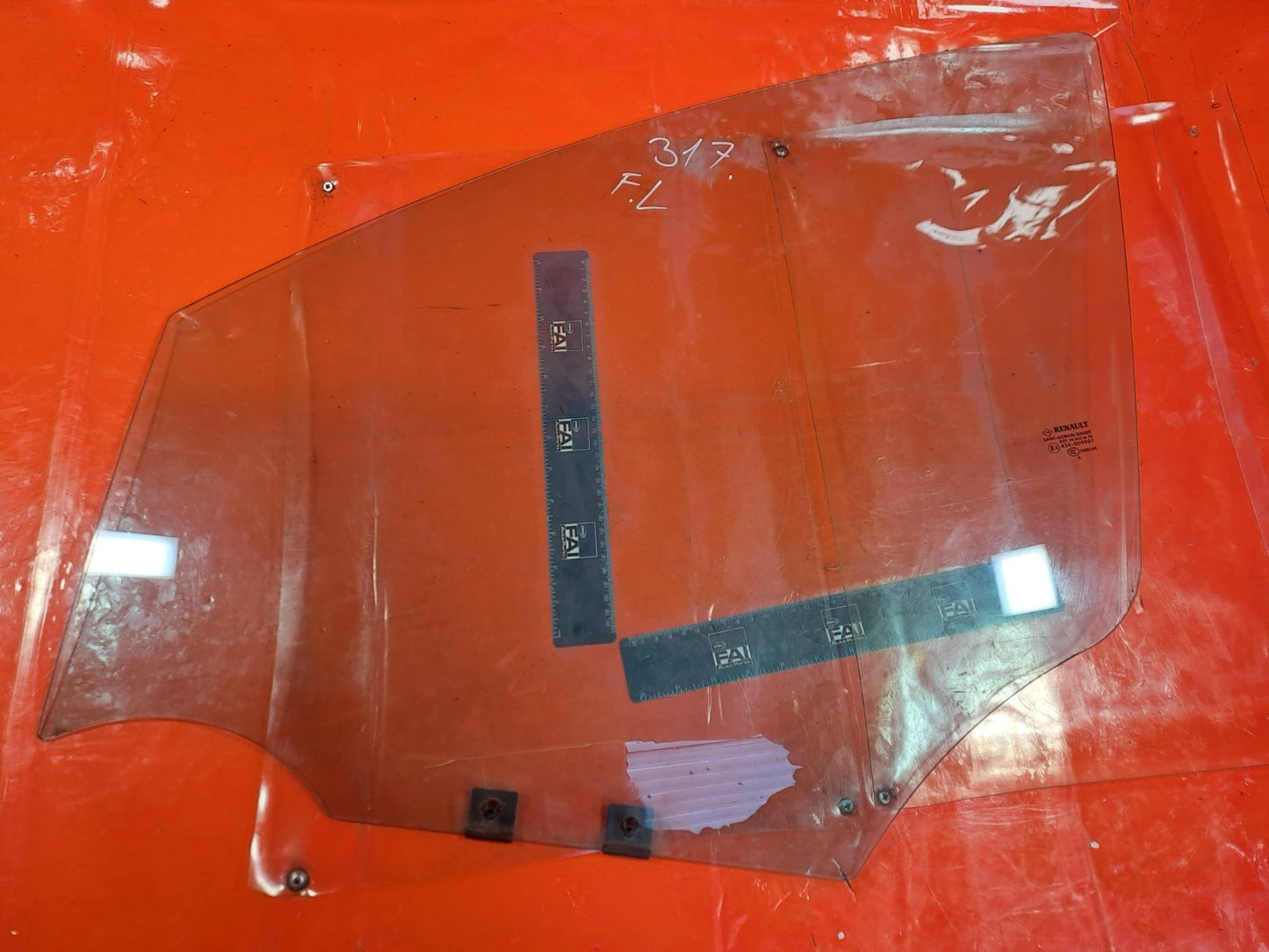 ✅RENAULT ZOE DYNAMIQUE 2015 FRONT LEFT DOOR WINDOW GLASS 43R-009007 Warranty - Image 7