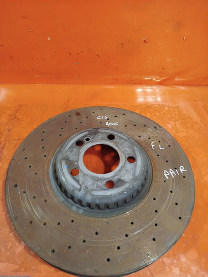 ✅2019 MERCEDES CLS 450 W257 3.0P FRONT BRAKE DISC PAIR + WARRANTY A006 - Image 9
