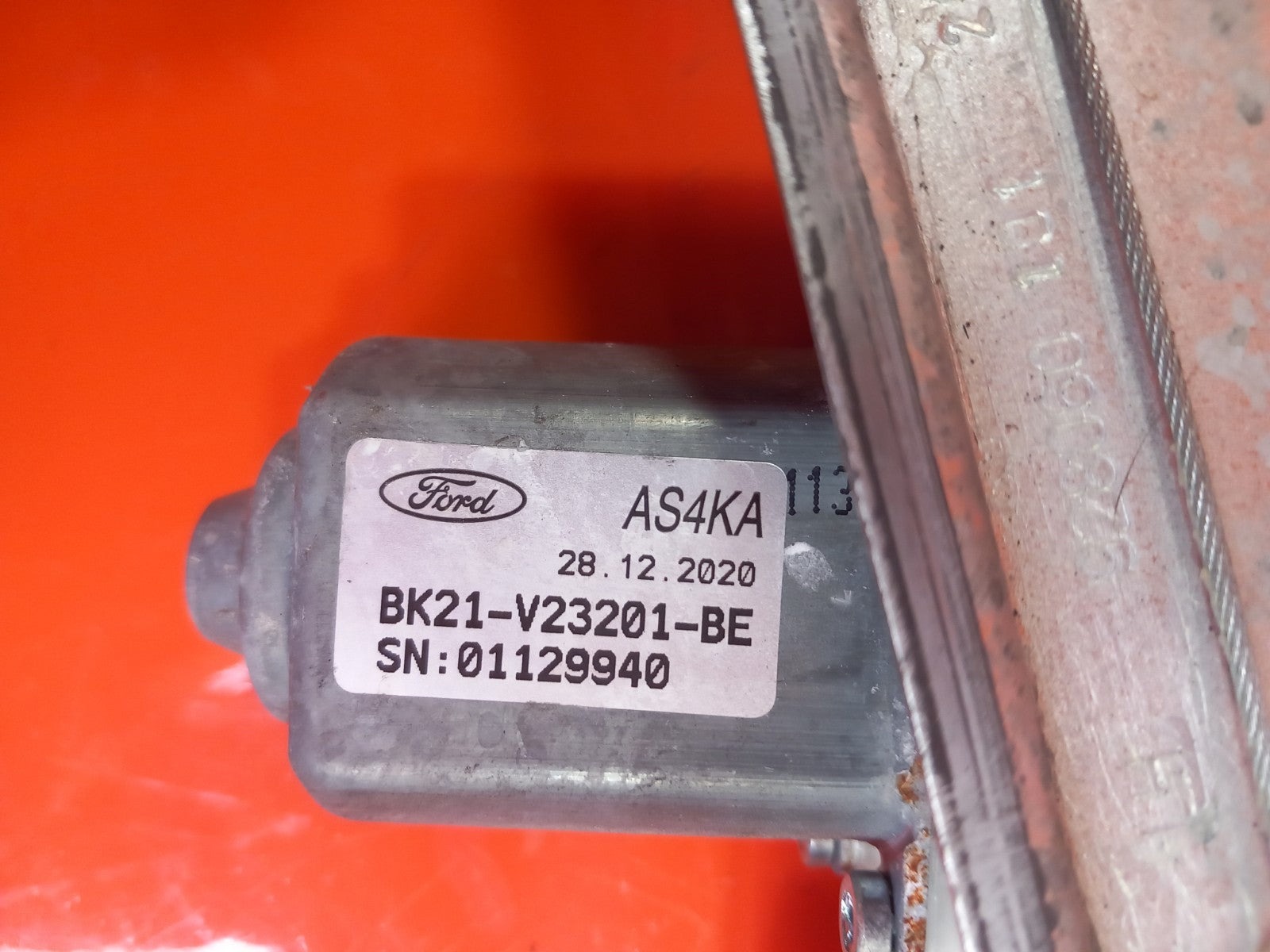 Ford Transit Custom 2.0 Diesel 2021 Front Left Window Regulator BK21V23201BE - Image 9