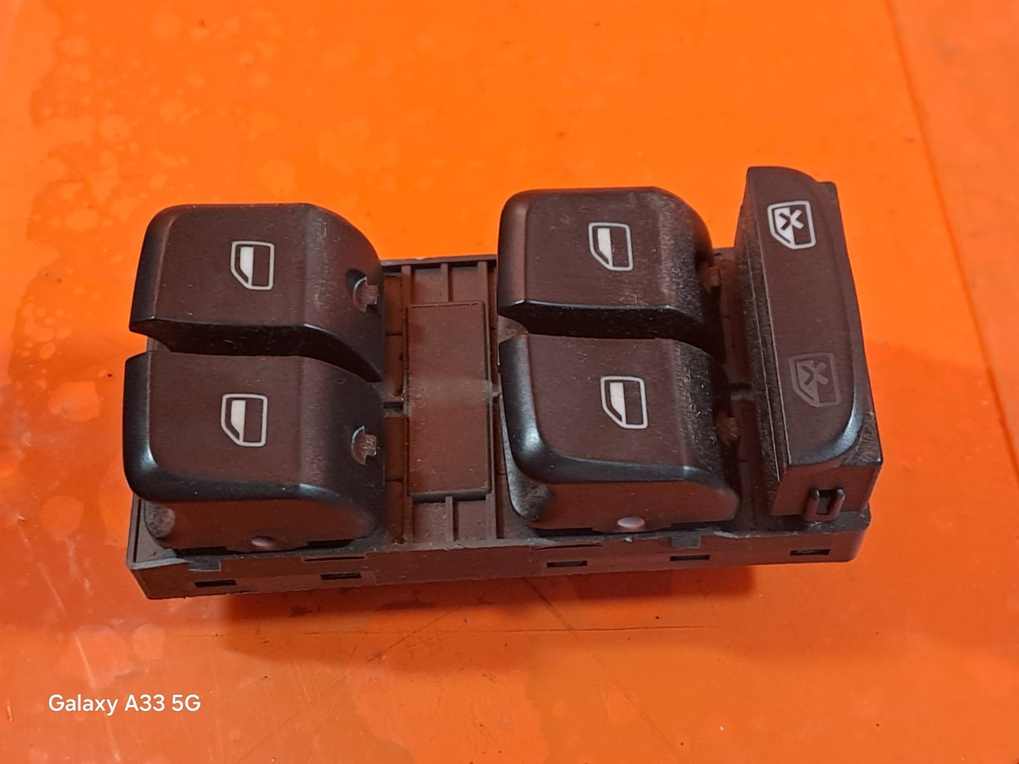 ✅2012 AUDI Q5 8R S LINE 2.0P WINDOW SWITCH FRONT RIGHT 8K0959851D +WARRANTY A276 - Image 1