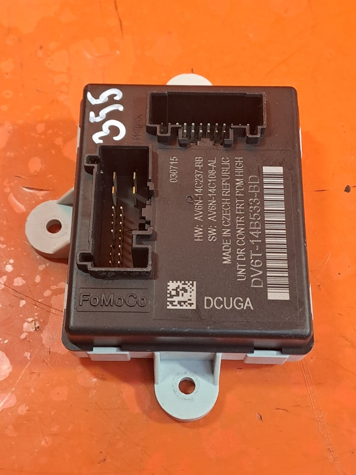 ✅FORD TRANSIT CONNECT 1.6 DIESEL 2015 FRONT LEFT DOOR CONTROL MODULE DV6T14B533B - Image 8