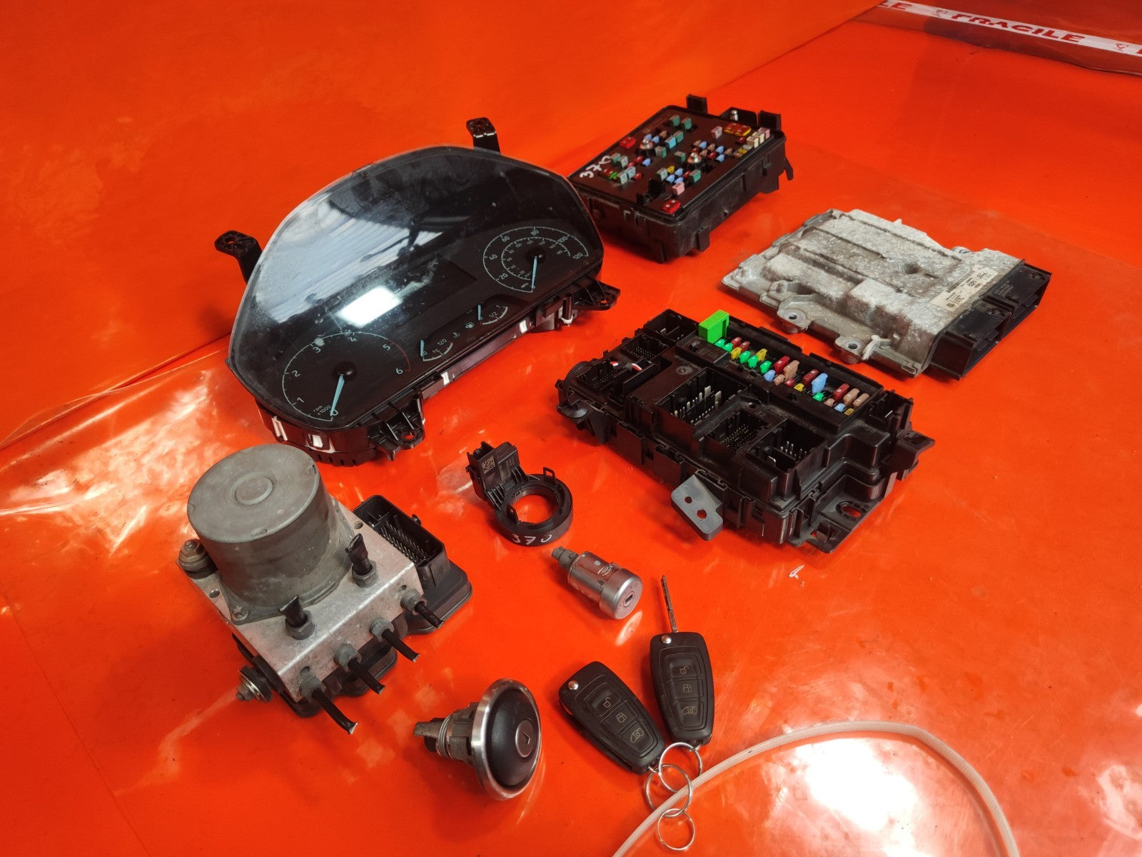 ✅2021 Ford Transit Custom 2.0 EcoBlue ECU & Lock Set + Warranty A370 - Image 3