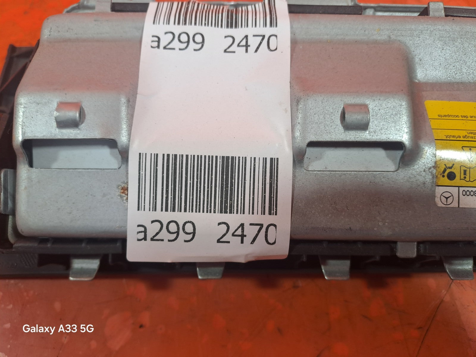 ✅Mercedes B180 W246 2012 1.8 Diesel FRONT RIGHT LOWER KNEE AIRBAG A2468600602 - Image 9
