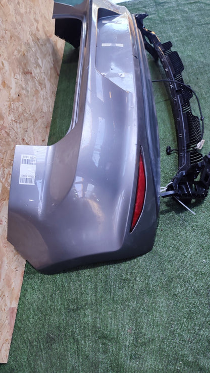 ✅VW GOLF MK7 1.2 PETROL 2013 REAR BUMPER COMPLETE GREY Warranty A098 - Image 2