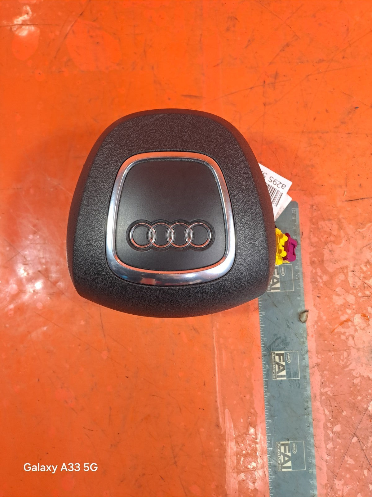 ✅2007 AUDI Q7 4L 3.0D STEERING WHEEL ABAG 4L0880201K + WARRANTY A295 - Image 9