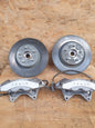 ✅TESLA Model 3 Long 2024 Front Left Right Hub Disc Caliper Set 1344621-00-A A207 - Image 1