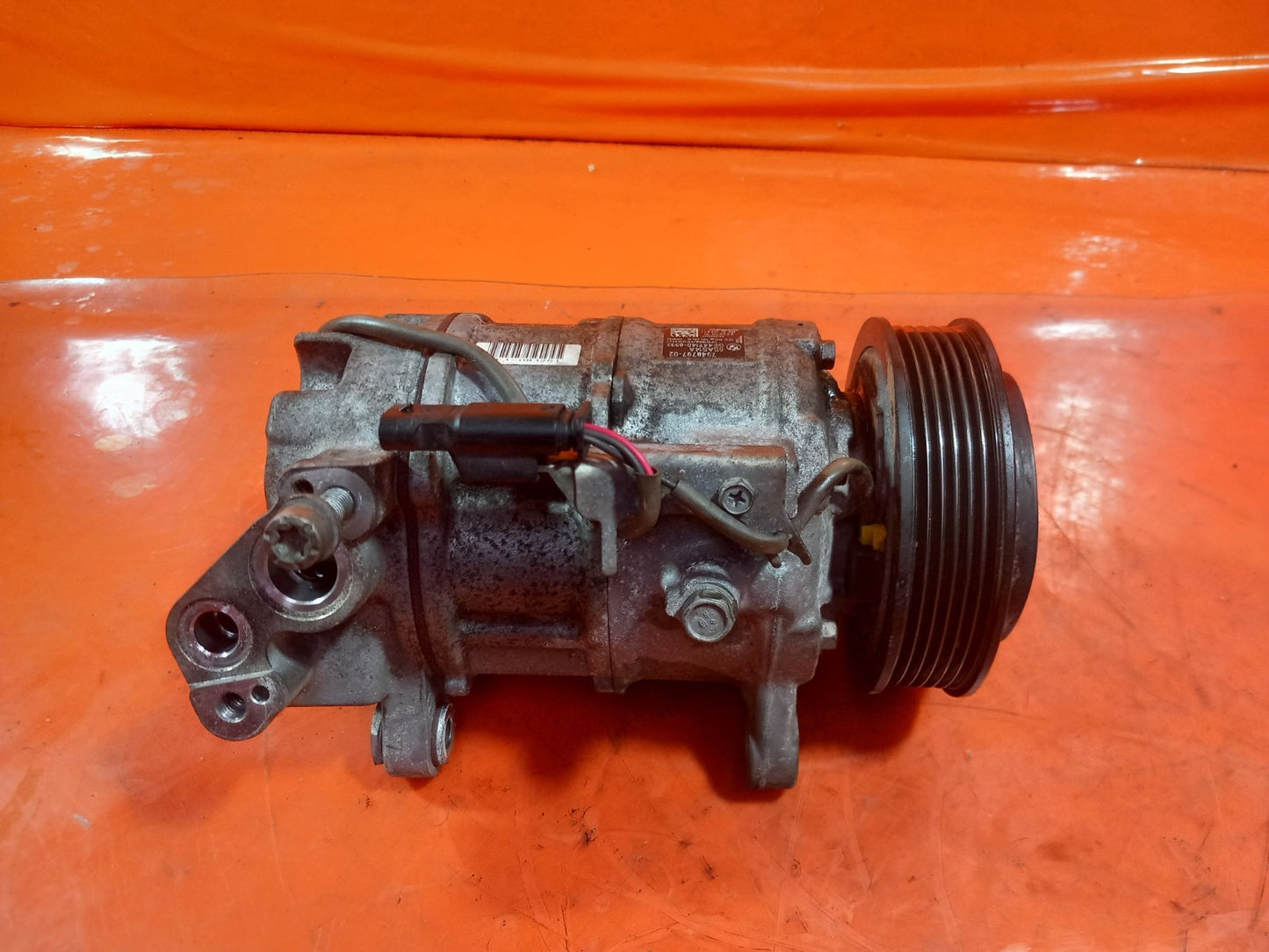 2021 BMW 1 Series F40 A/C Air Con Compressor Pump 7948797 Warranty A365 - Image 4