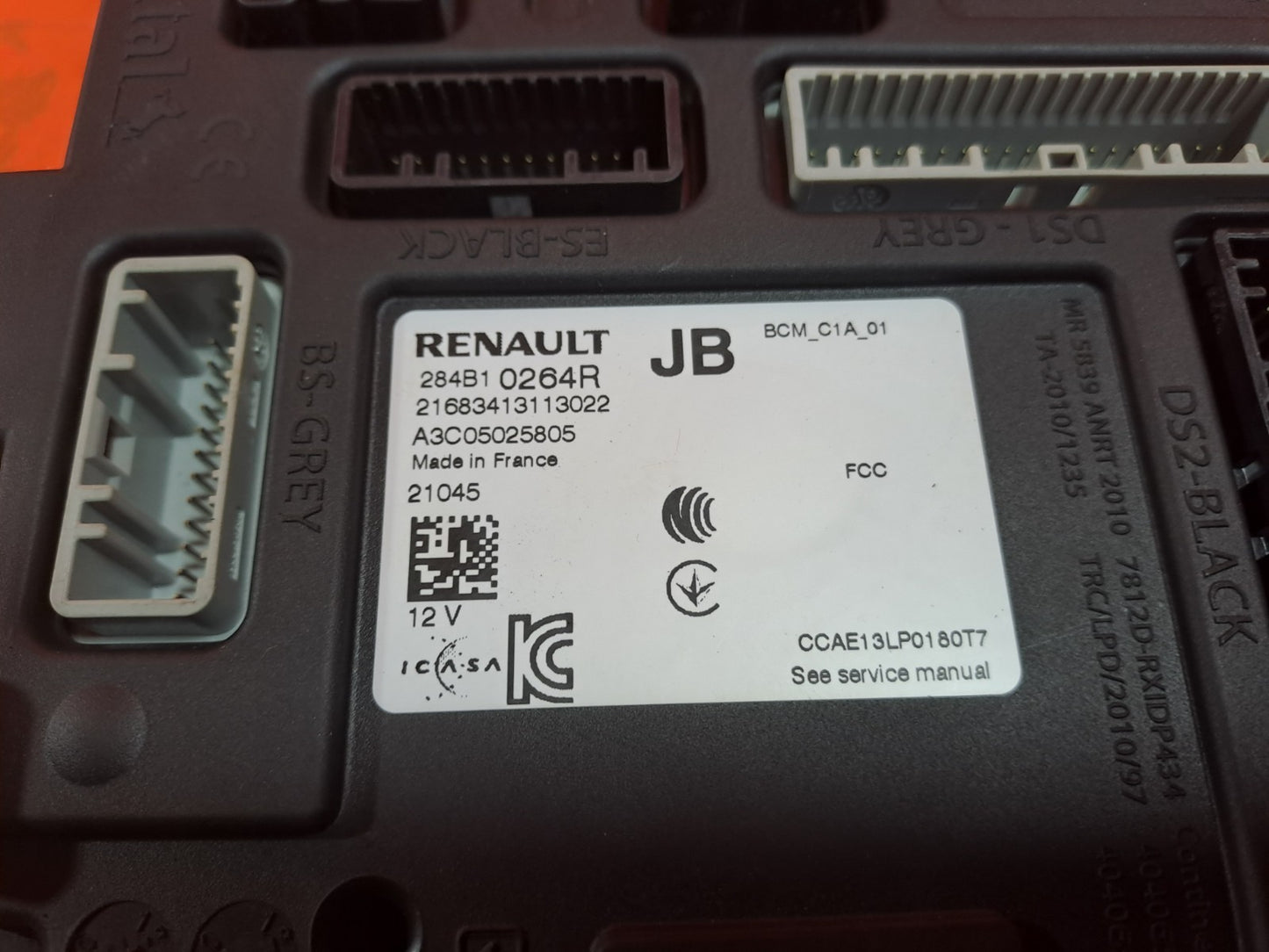 ✅2021 Renault Captur MK2 Iconic BCM Body Control Module 284B10264R A385 - Image 4