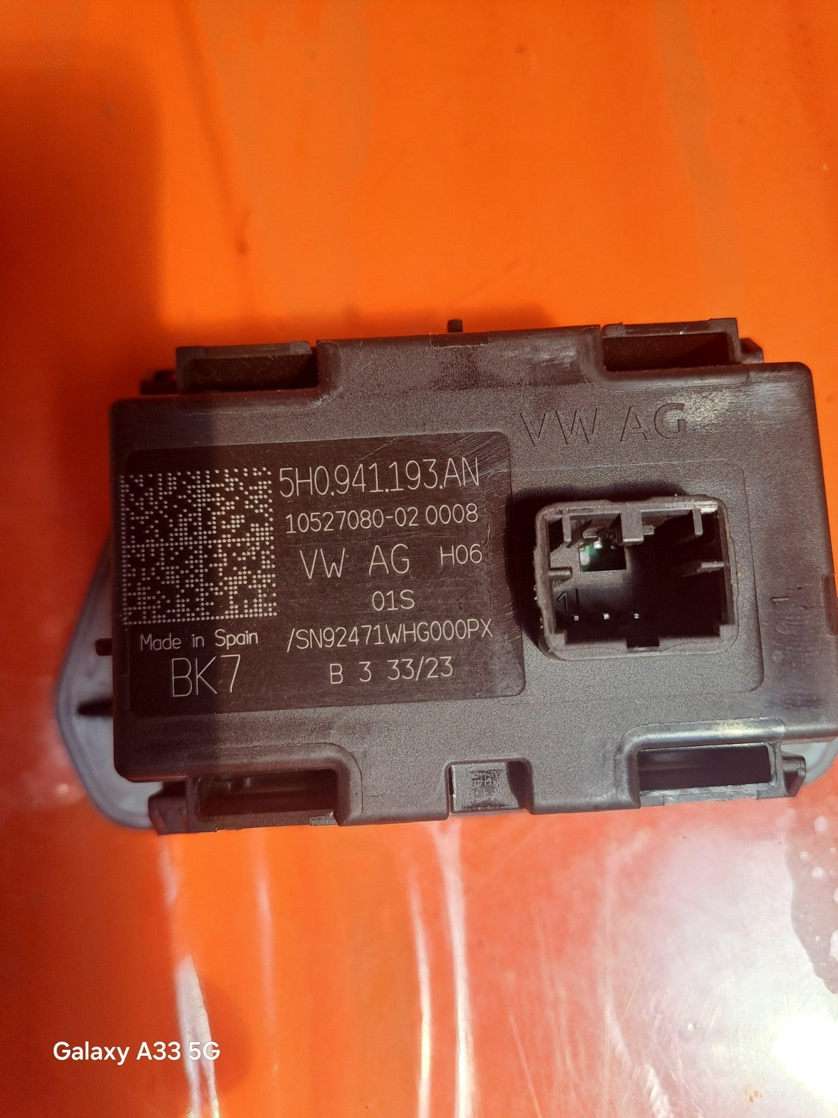 ✅2023 VW GOLF GTE MK8 1.4P HEADLIGHT SWITCH 5H0941193AN + WARRANTY A294 - Image 8