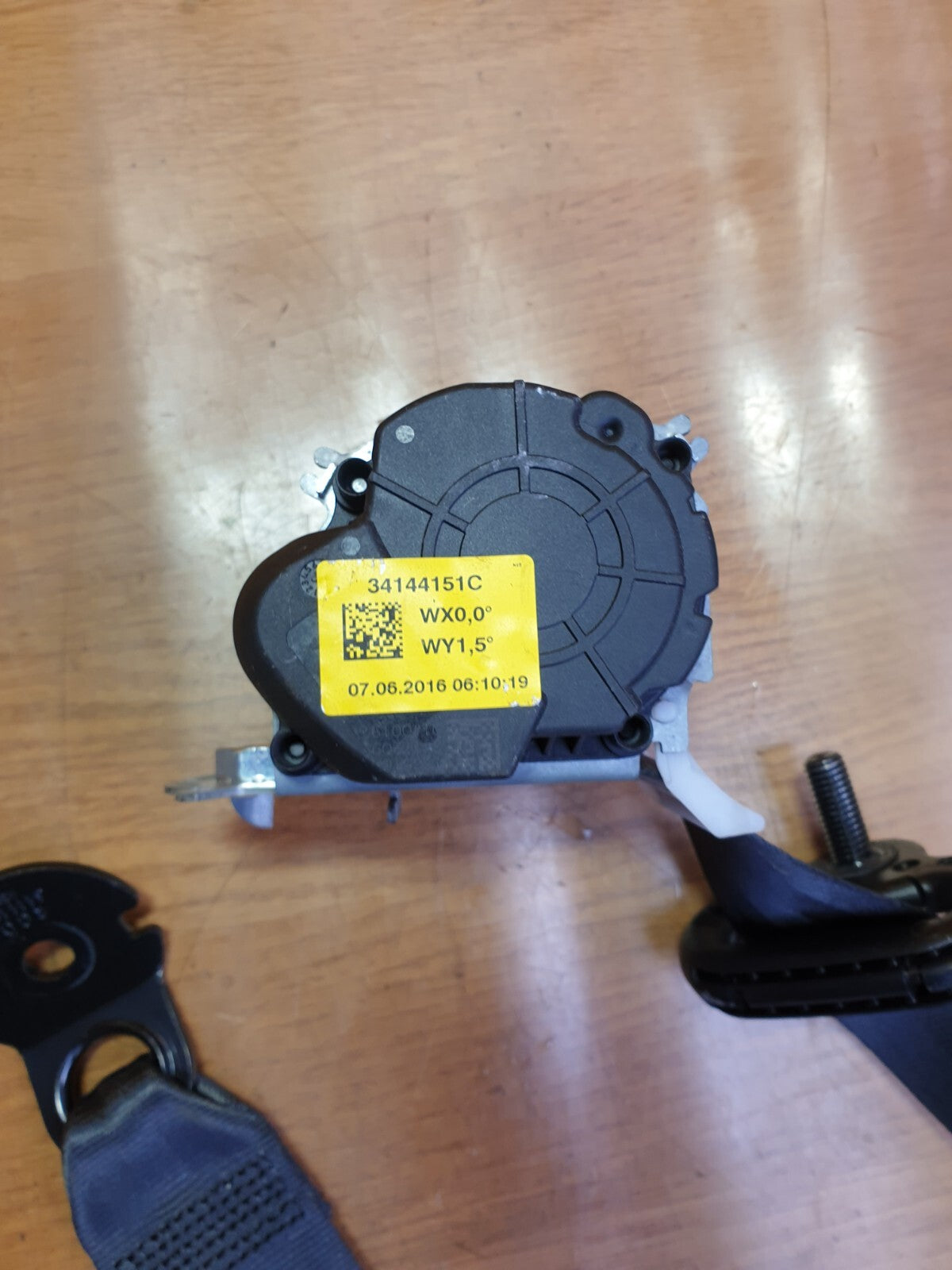 ✅2016 RENAULT TRAFIC MK3 F82 1.6D FRONT LEFT PASSENGER SEAT BELT 868844873R A158 - Image 3