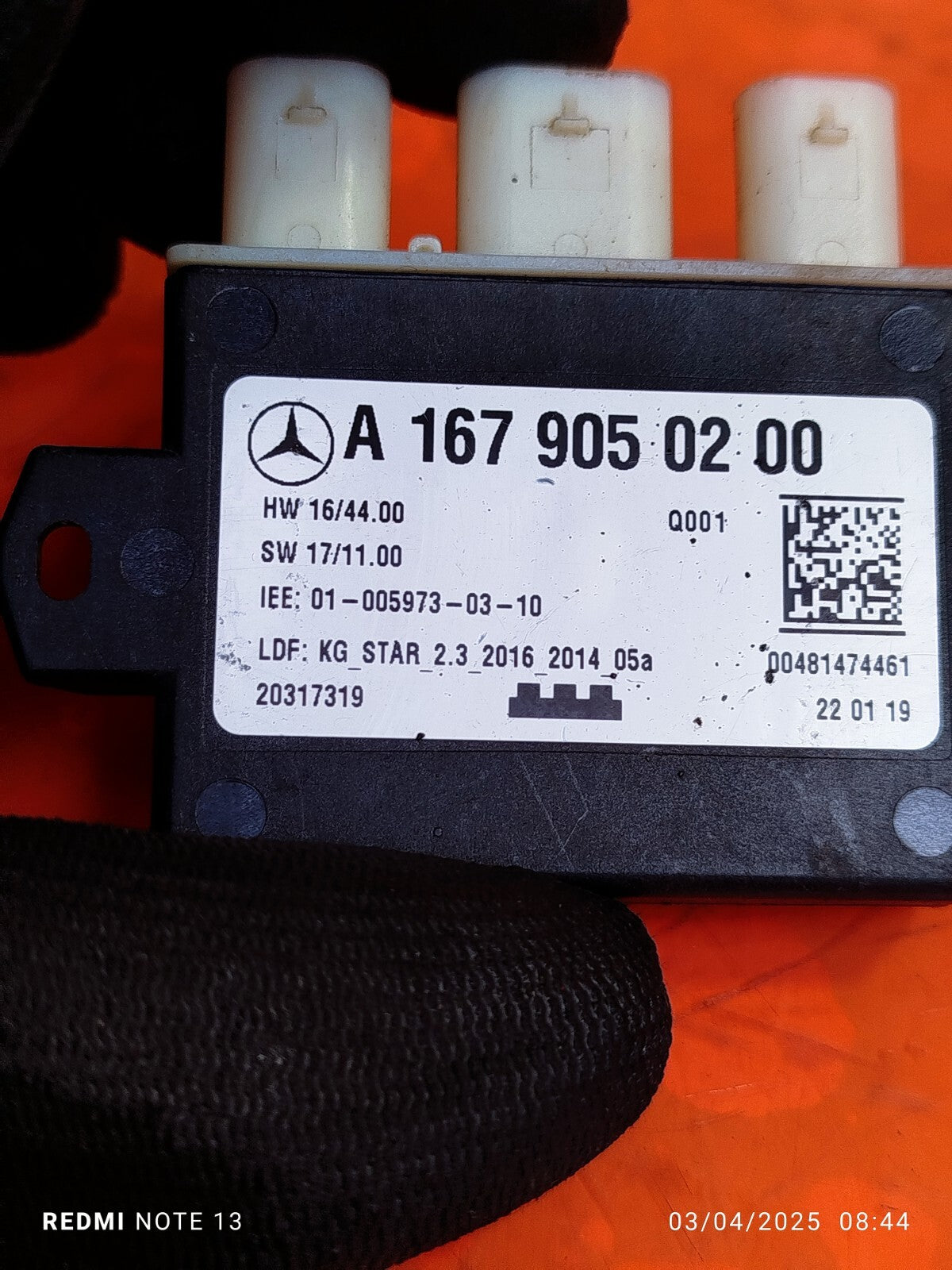 ✅MERCEDES W247 CLA C118 C300 W205 TAILGATE CONTROL MODULE ECU A1679050200 xAA - Image 10