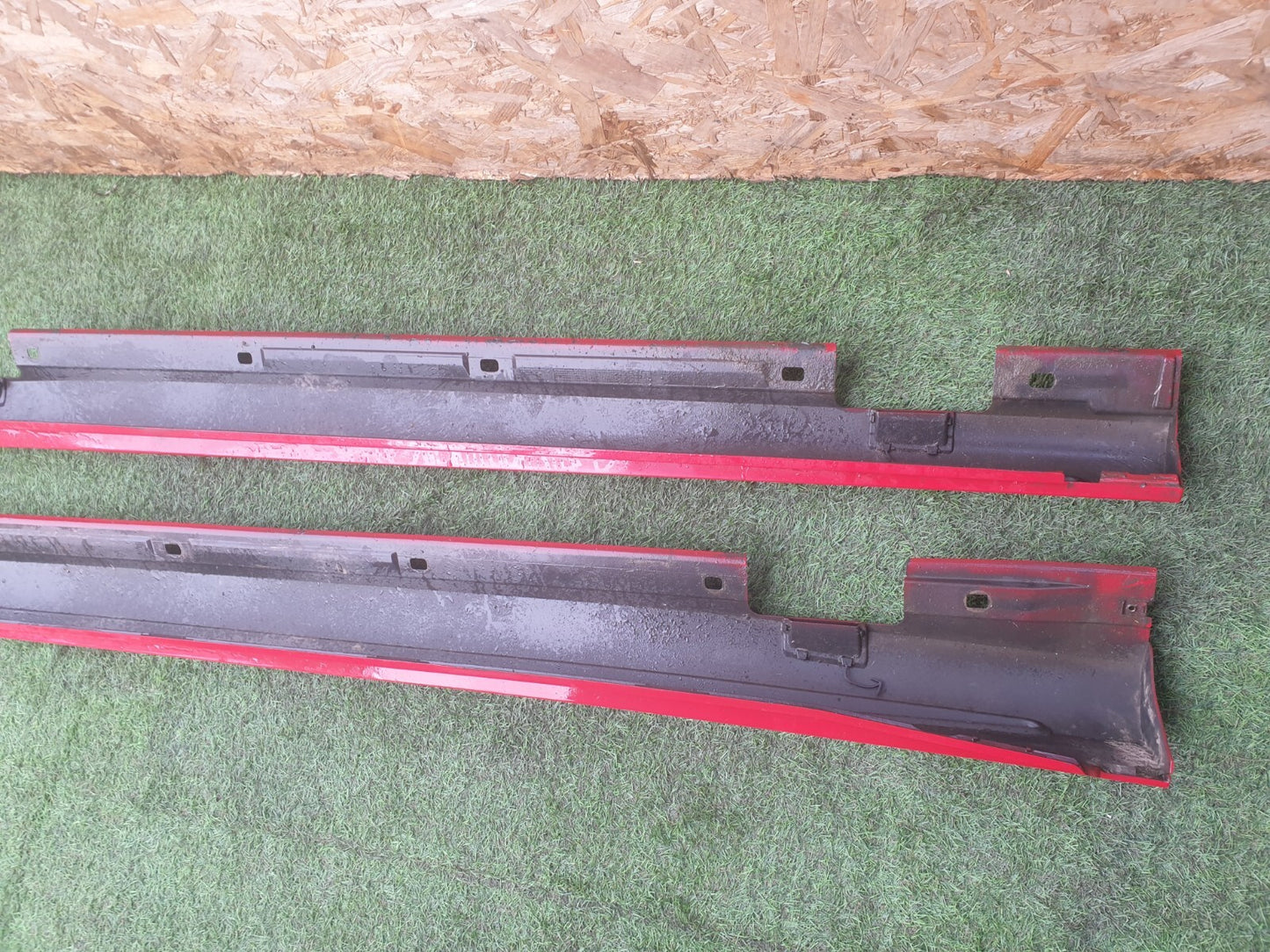 ✅2015 MERCEDES A CLASS W176 AMG SPORT 1.5D LEFT & RIGHT SILL SKIRT PAIR A235 - Image 9