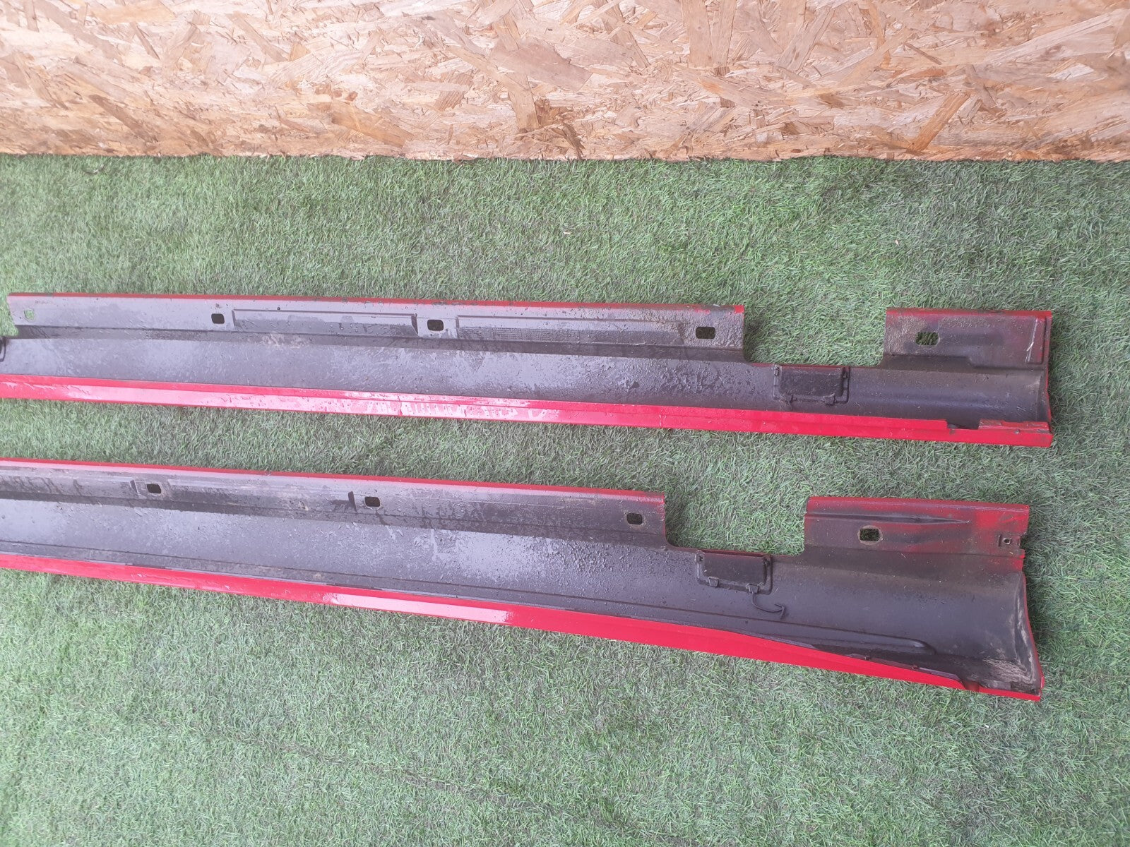 ✅2015 MERCEDES A CLASS W176 AMG SPORT 1.5D LEFT & RIGHT SILL SKIRT PAIR A235 - Image 9