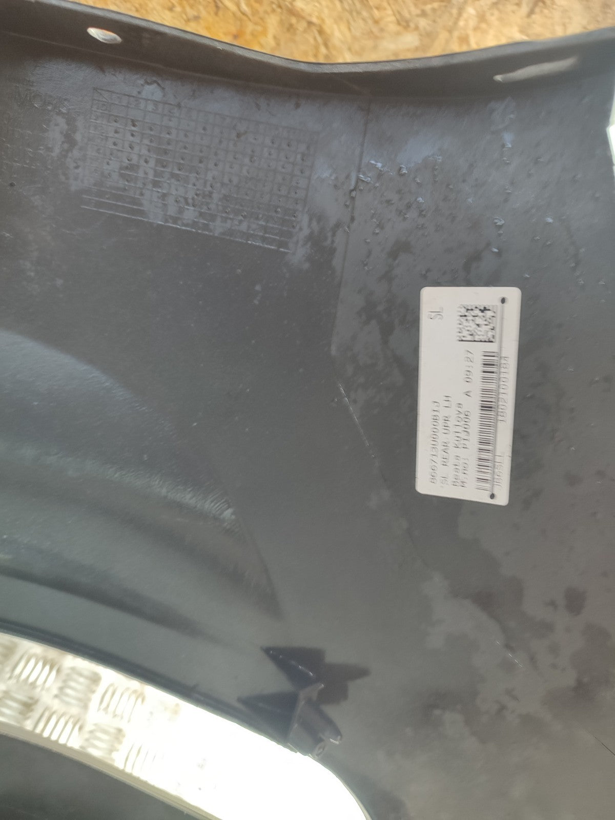 ✅2014 KIA SPORTAGE MK3 REAR BUMPER SILVER + WARRANTY A287 - Image 8