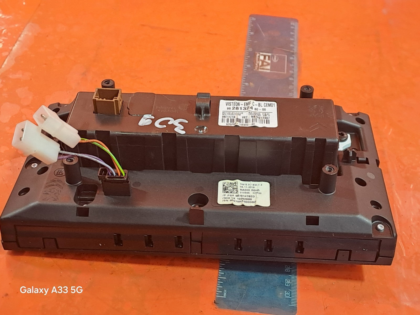 ✅PEUGEOT 308 1.5 DIESEL 2019 MULTIFUNCTION DISPLAY 9828132480 Warranty A309 - Image 11