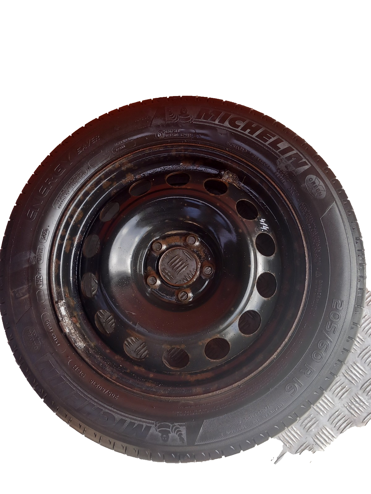 Vauxhall Combo MK4 1.5 Diesel 2020 Alloy Wheel with Tyre 205/60 R16 4,30 mm A414 - Image 1