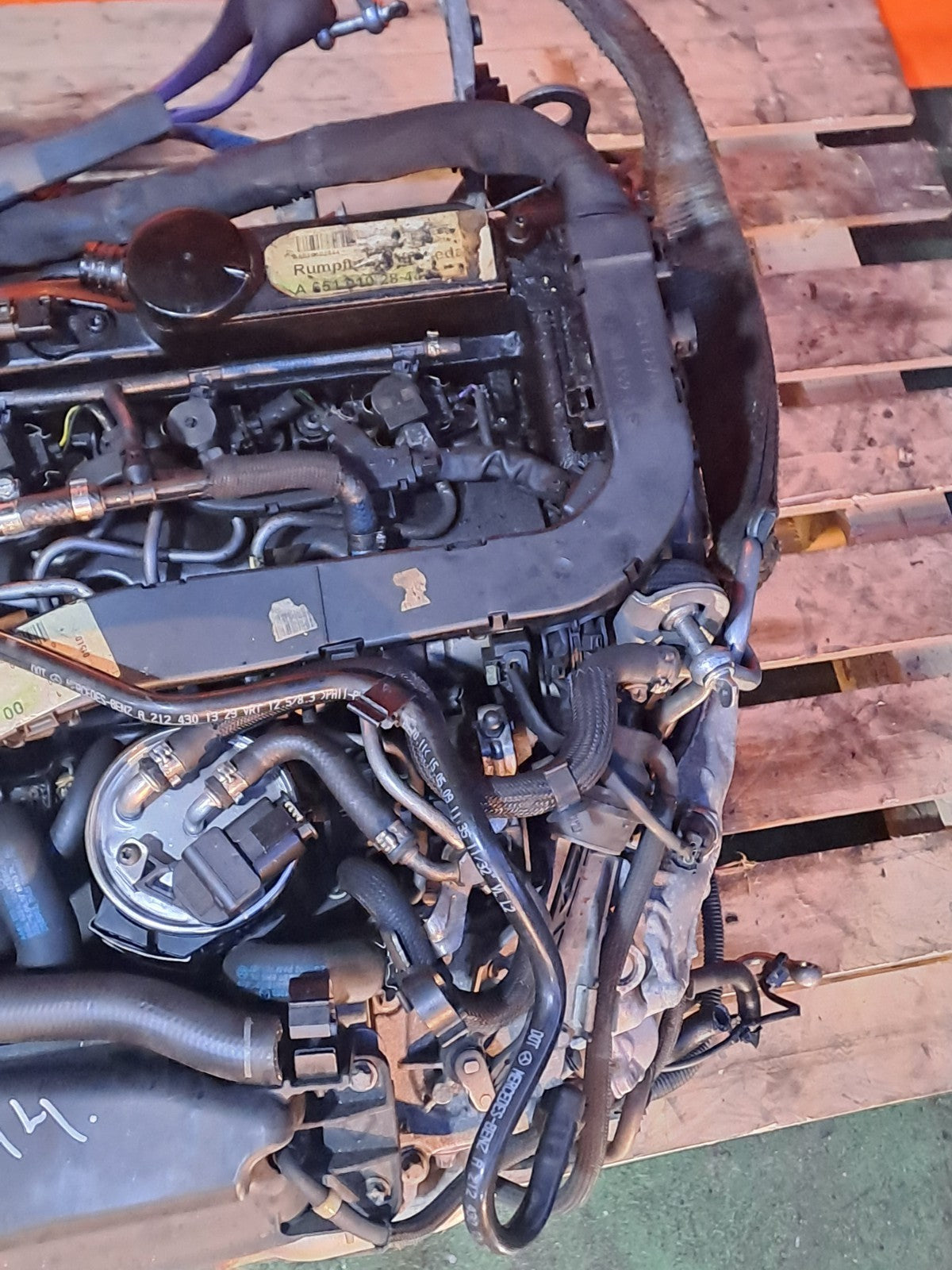 ✅2009 MERCEDES E CLASS W212 2.1 CDI DIESEL COMPLETE ENGINE 651924 +WARRANTY A314 - Image 6