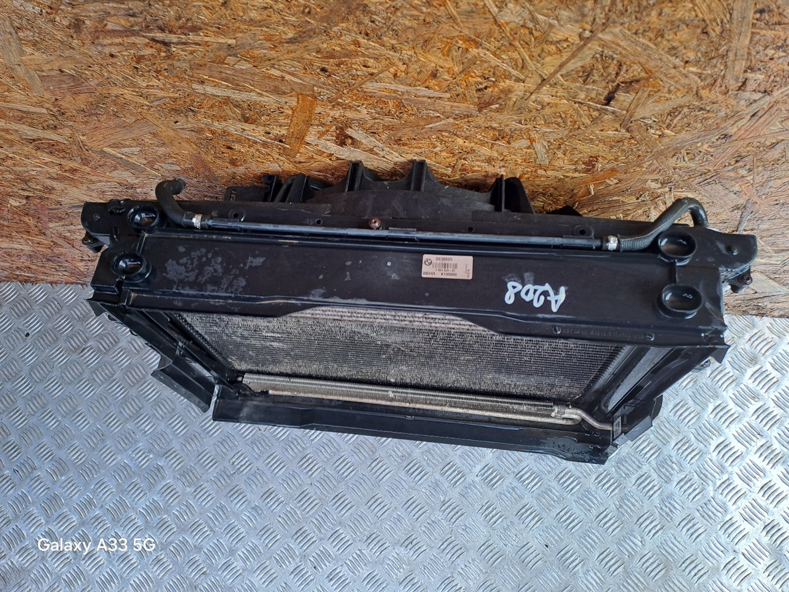 ✅BMW 750Li E66 4.8 PETROL 2006 RADIATOR RAD PACK 7561843 7519209 6946638 A208 - Image 5
