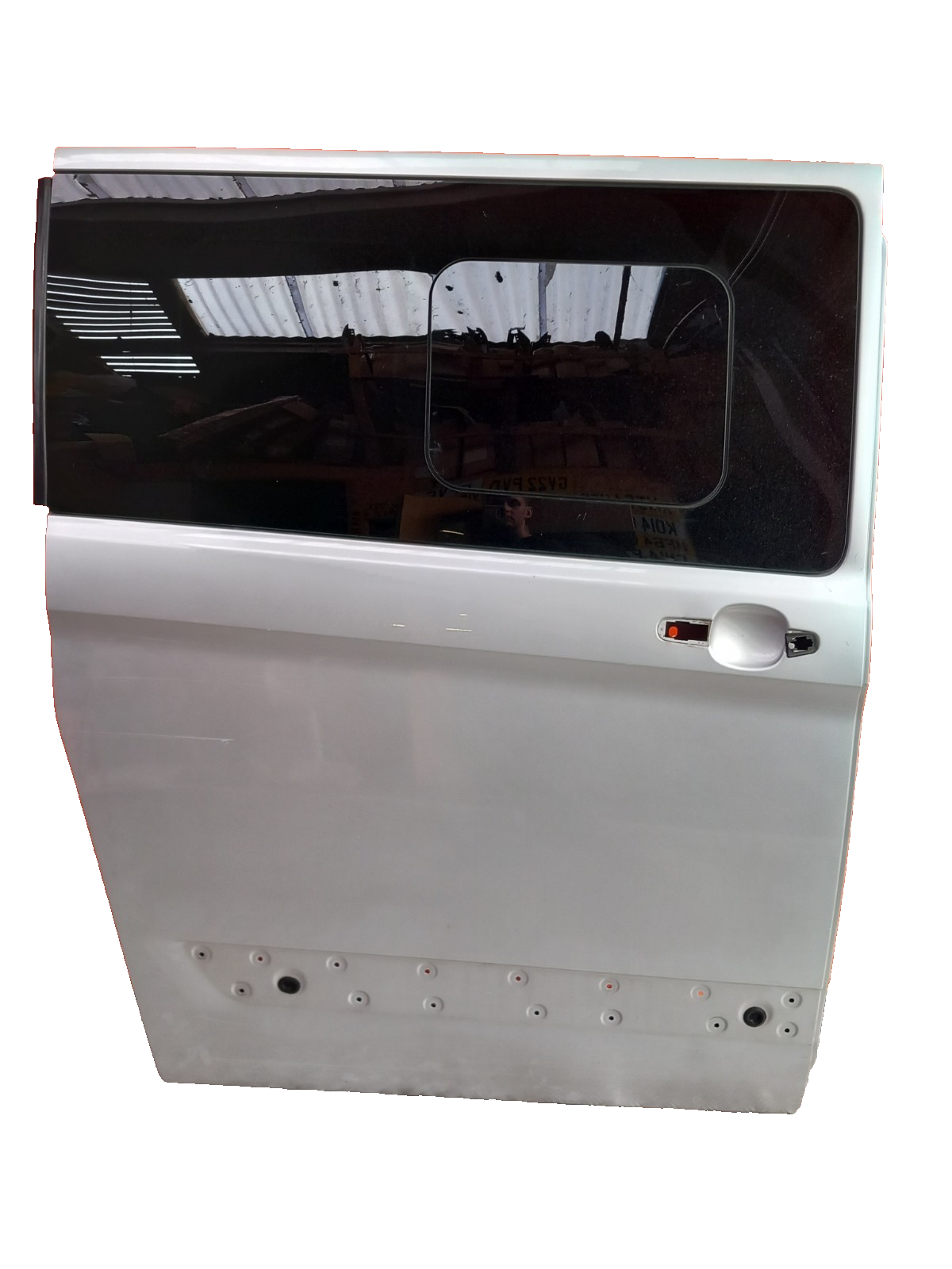 Ford Transit Custom 2.2 Diesel 2015 Right Side Sliding Door Bare Silver A413 - Image 1