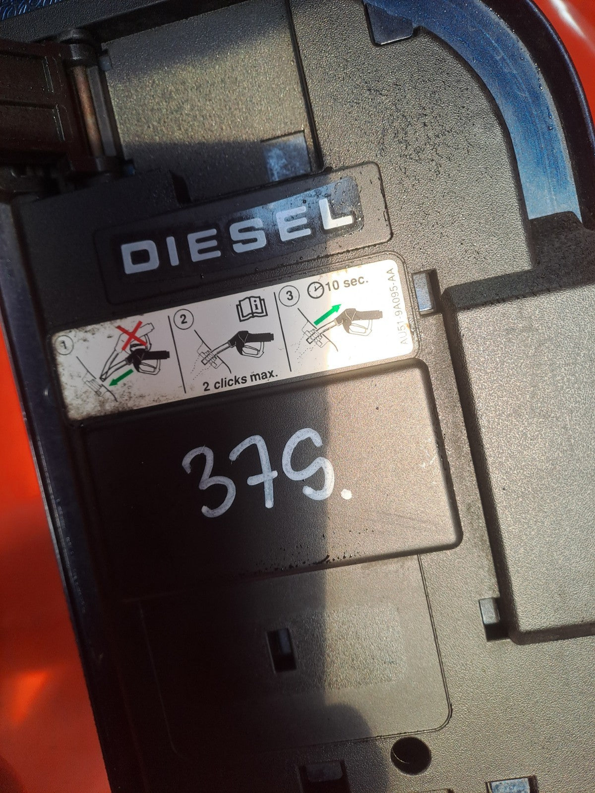 ✅Ford Transit Custom 2.2 Diesel 2014 Fuel Filler Flap Cover Blue AU519A095AA - Image 11