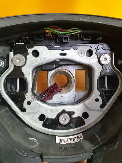 ✅Mercedes C Class W205 2016 Leather Steering Wheel A0004605003 + Warranty A123 - Image 7