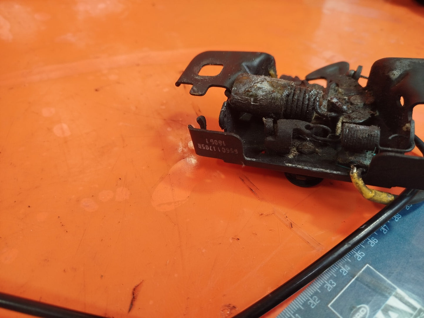 ✅2016 FIAT TALENTO 1.6D BONNET LOOK CATCH LATCH 656011705R + WARRANTY A253 - Image 7