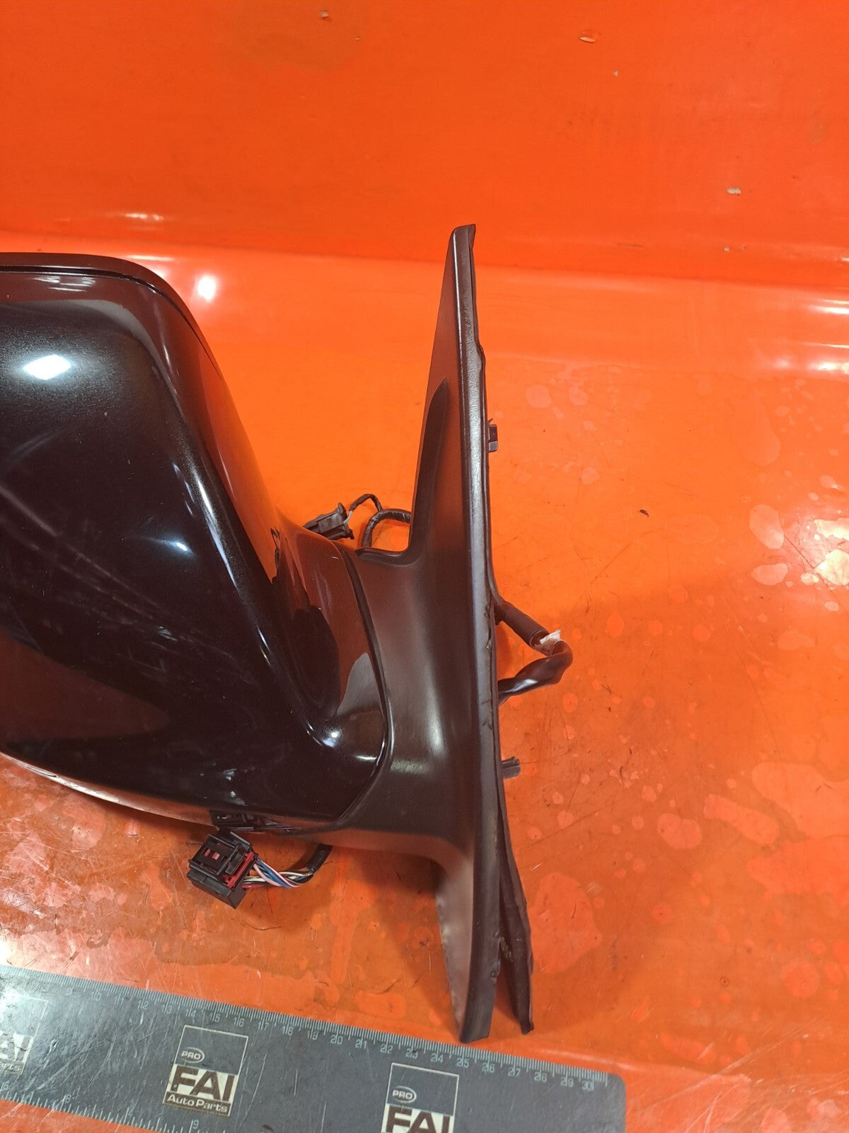✅AUDI Q7 S LINE QUATTRO 3.0 DIESEL 2009 FRONT RIGHT MIRROR BLACK 4L2857410R A245 - Image 3