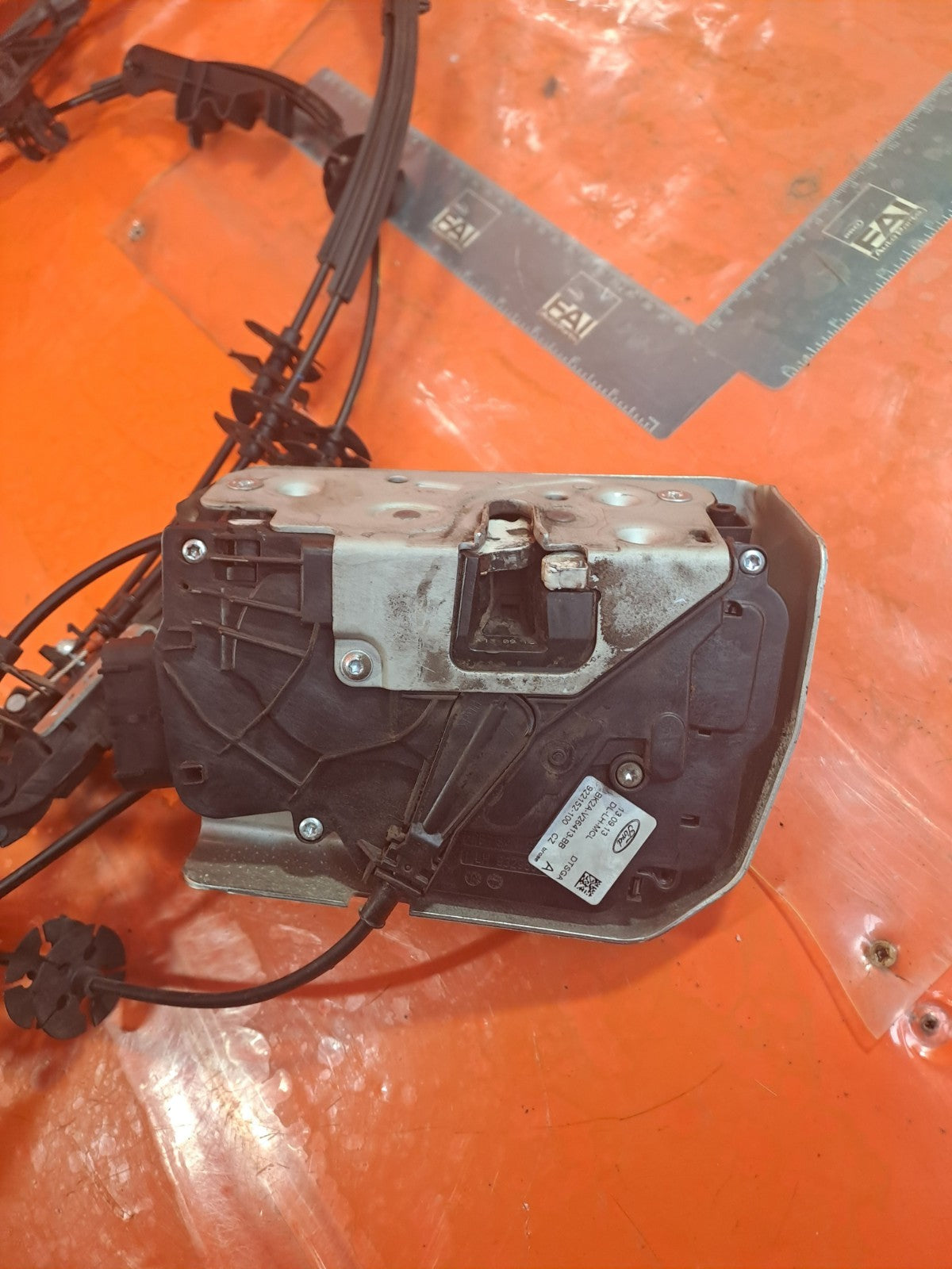 ✅FORD TRANSIT CUSTOM 2.2 DIESEL 2013 LEFT SLIDING DOOR LOCK BK2AV26413BB A350 - Image 11