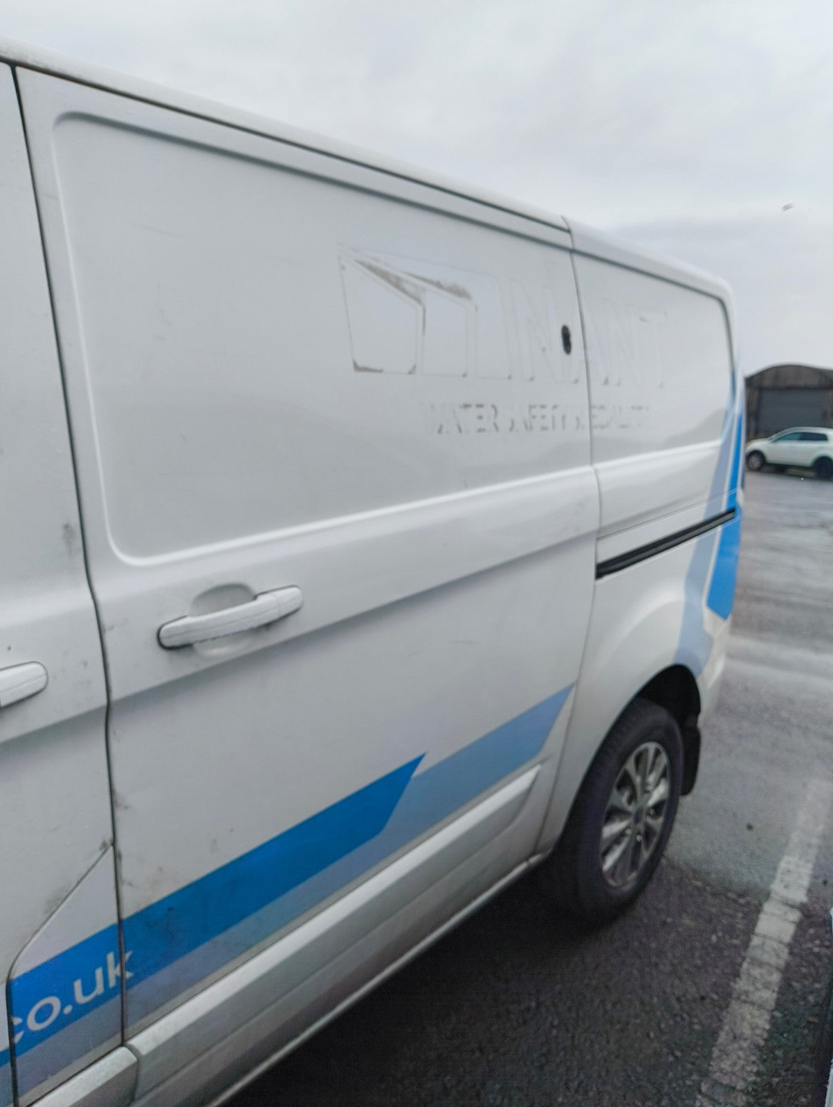 ✅Ford Transit Custom 2.0 Diesel 2021 Left Side Sliding Door White Warranty A390 - Image 2