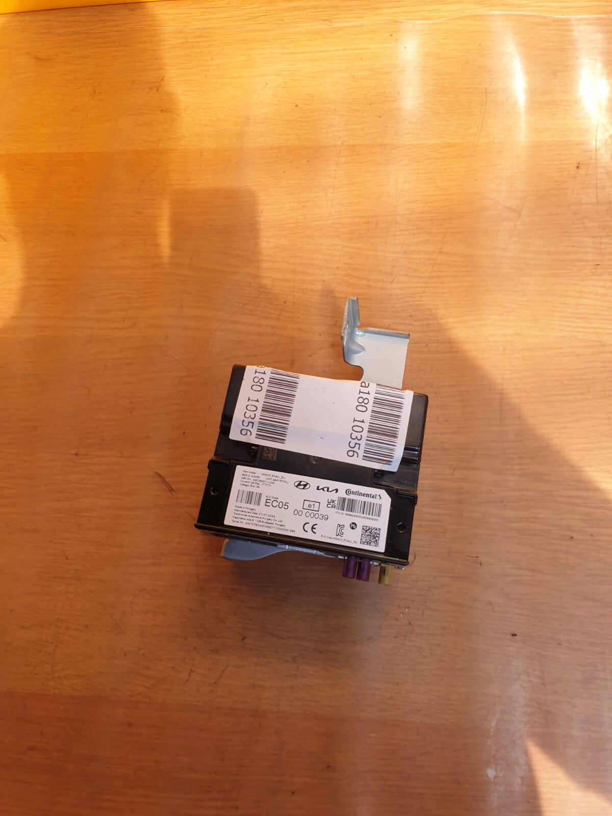 ✅2023 HYUNDAI I20 MK3 EMERGENCY CALL CONTROL MODULE ECU UNIT 96510-Q0050 A180 - Image 1
