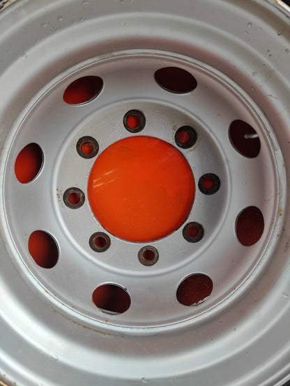✅2003 VOLVO FL 5.5D REAR ALLOY WHEEL WITH TYRE 265/70 R19.5 + WARRANTY A324 - Image 4