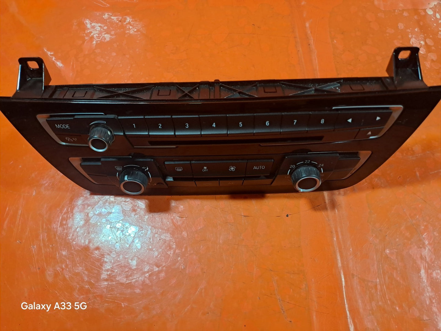 ✅BMW F23 218D 2.0 DIESEL 2019 RADIO CD & A/C CLIMATE CONTROL PANEL 9384046 A344 - Image 3