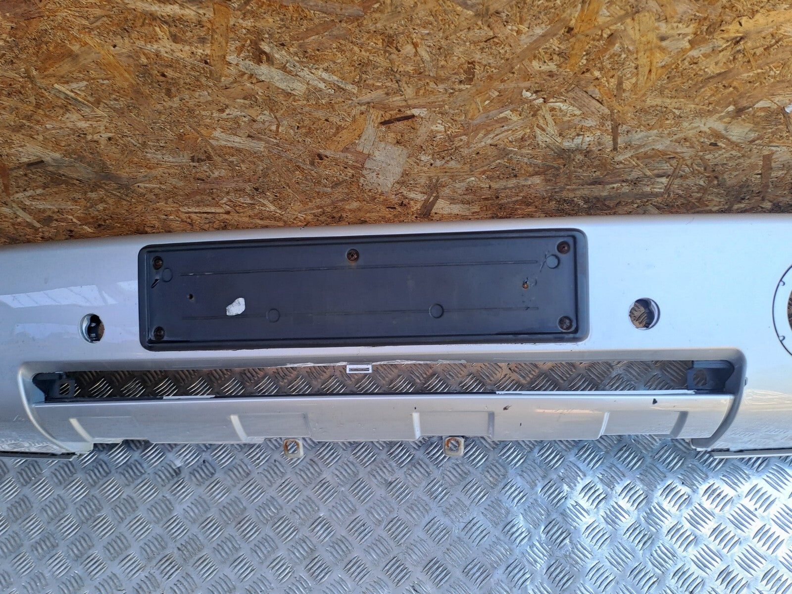 ✅2005 RANGE ROVER VOGUE L322 4.4P FRONT BUMPER SILVER + WARRANTY A274 - Image 3
