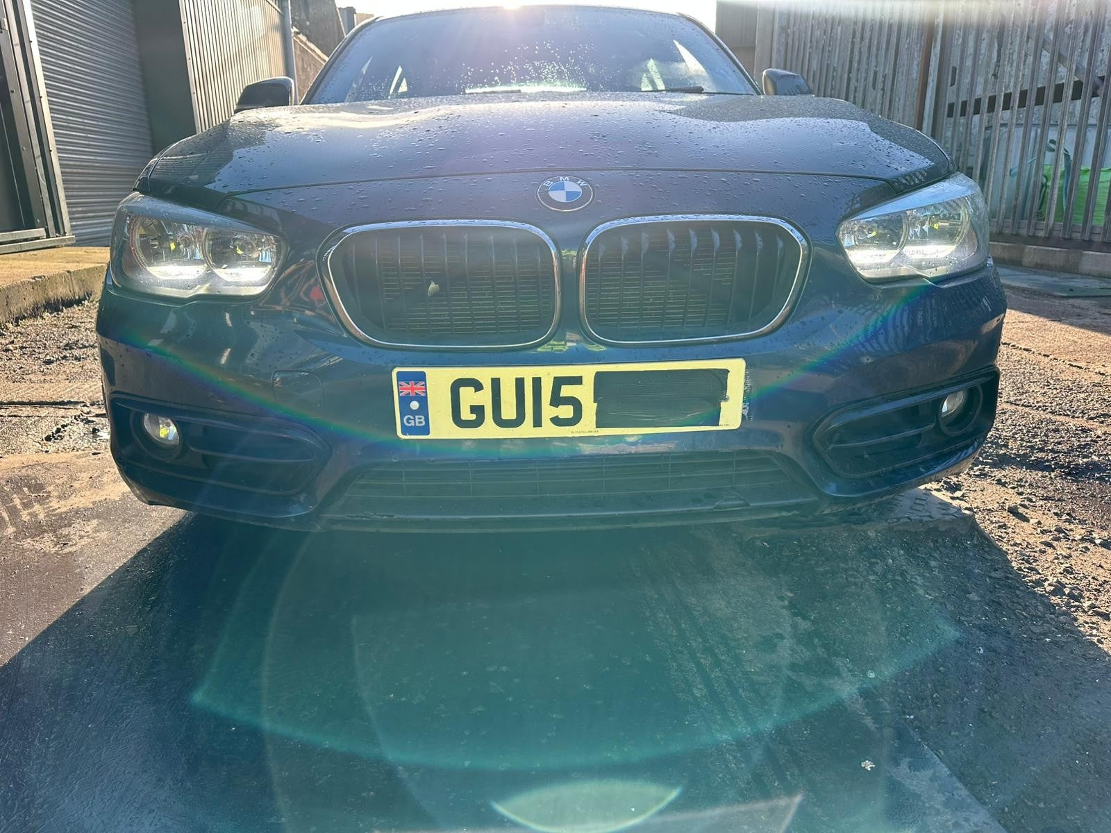 ✅2015 BMW 1 SERIES SPORT F20 2.0D FRONT BUMPER BLUE (A76) + WARRANTY A316 - Image 1