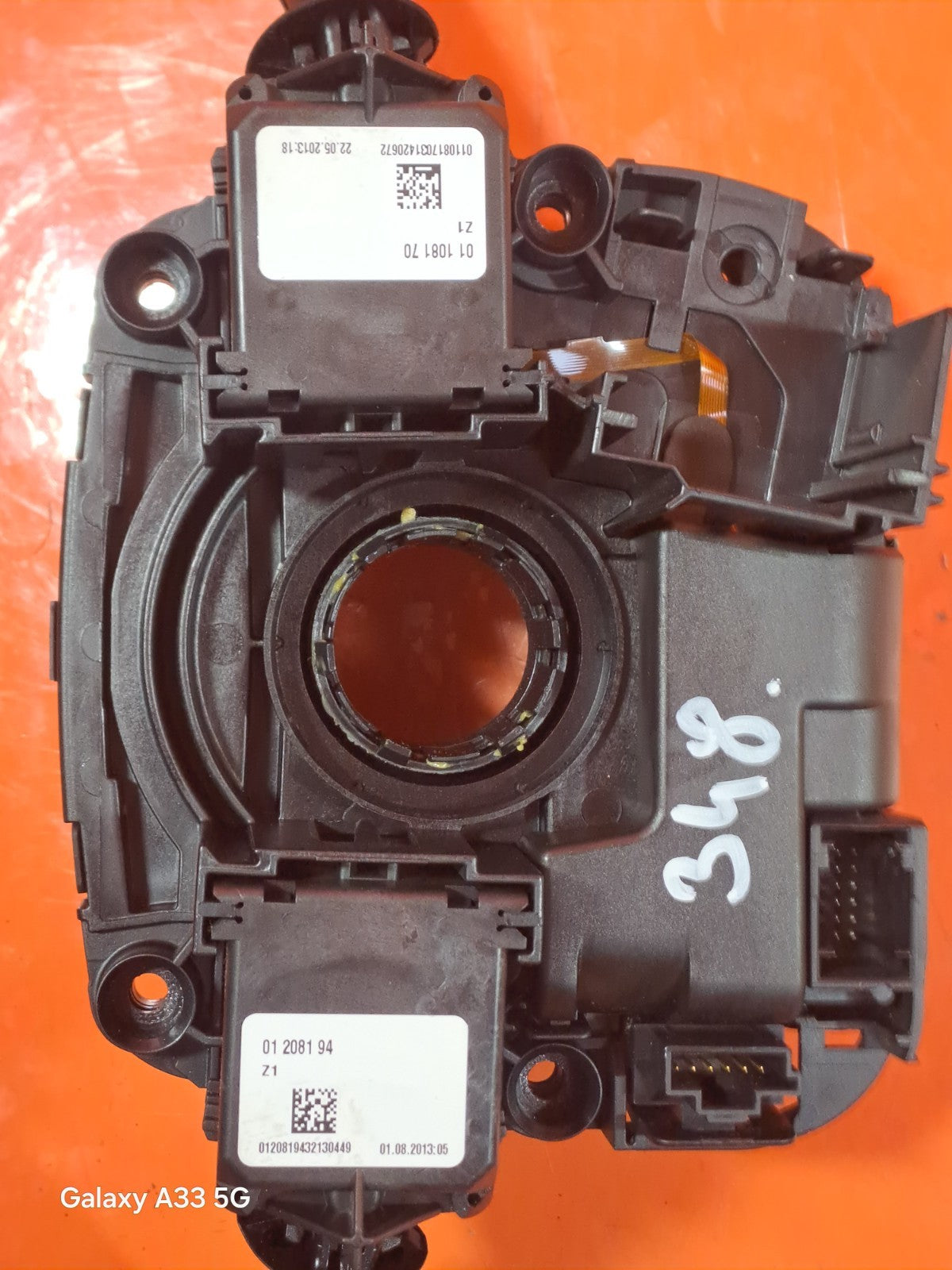 ✅2013 BMW 1 SERIES E88 WIPER INDICATOR STALK SQUIB 9123032 + WARRANTY A348 - Image 5