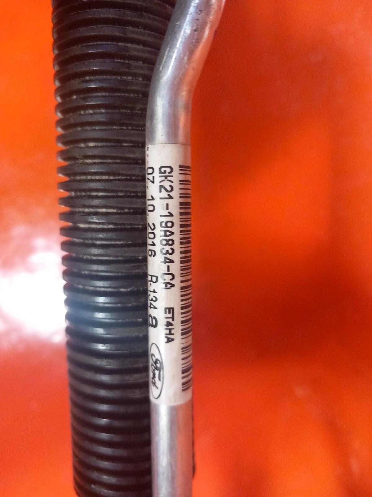 2016 Ford Transit Custom A/C Air Conditioning Pipe Hose GK21-19A834-CA A409 - Image 12