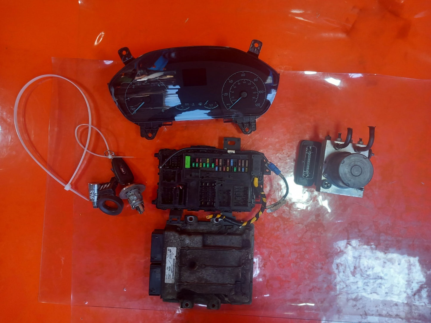 Ford Transit Custom 2.0 Diesel 2019 Engine ECU Kit KK2112A650FA BK2AV21990 A376 - Image 4
