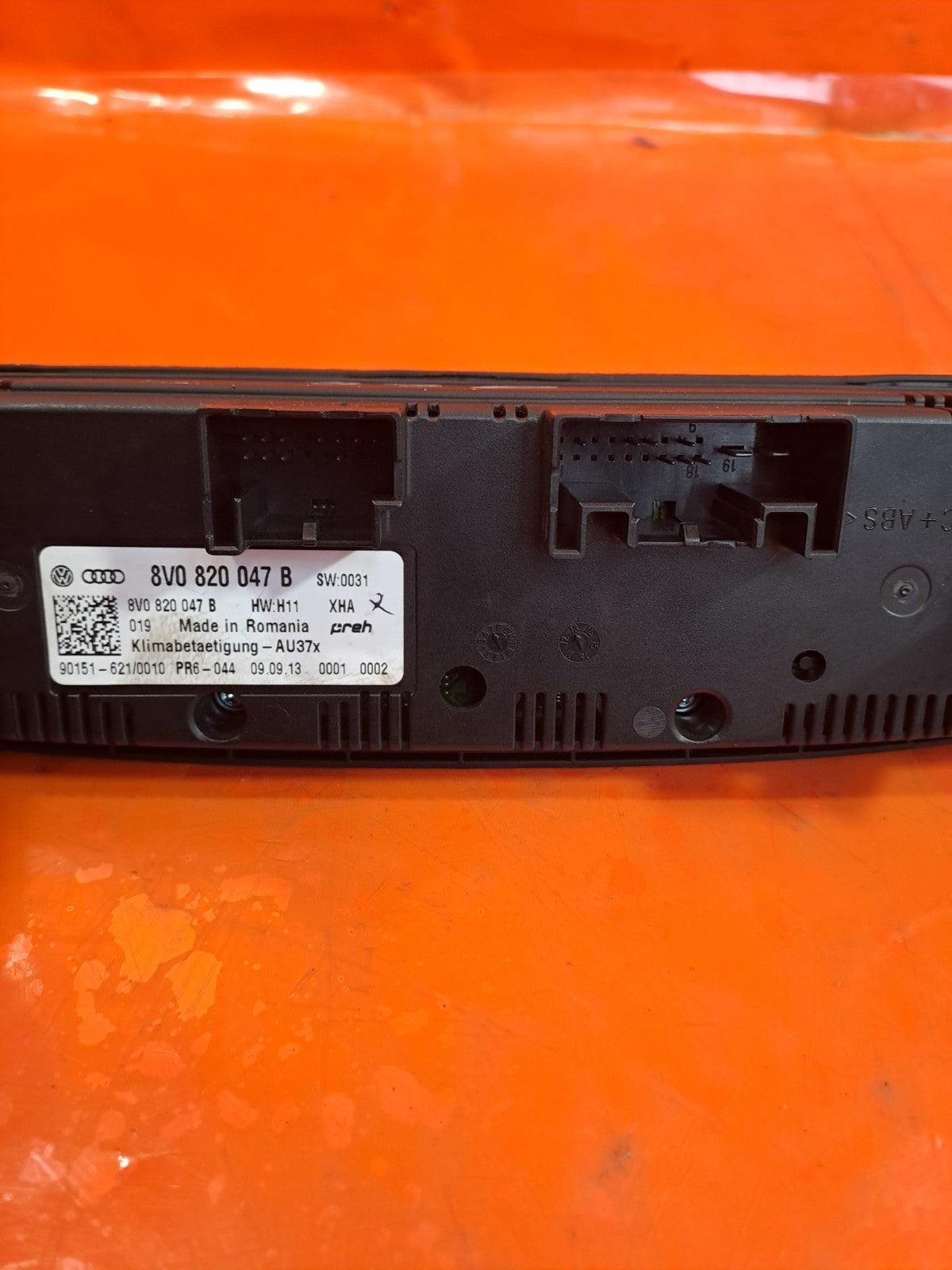 ✅AUDI A3 1.6 DIESEL 2013 A/C HEATER CLIMATE CONTROL PANEL 8V0820047B Warranty - Image 12