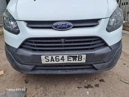 ✅2014 Ford Transit Custom Front Bumper Bare White + Warranty A384 - Image 1