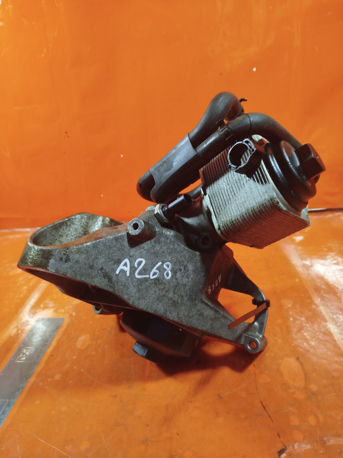 ✅2010 PORSCHE CAYENNE 9PA 3.6P OIL FILTER HOUSING COOLER 629102049 + WARRANTY - Image 3