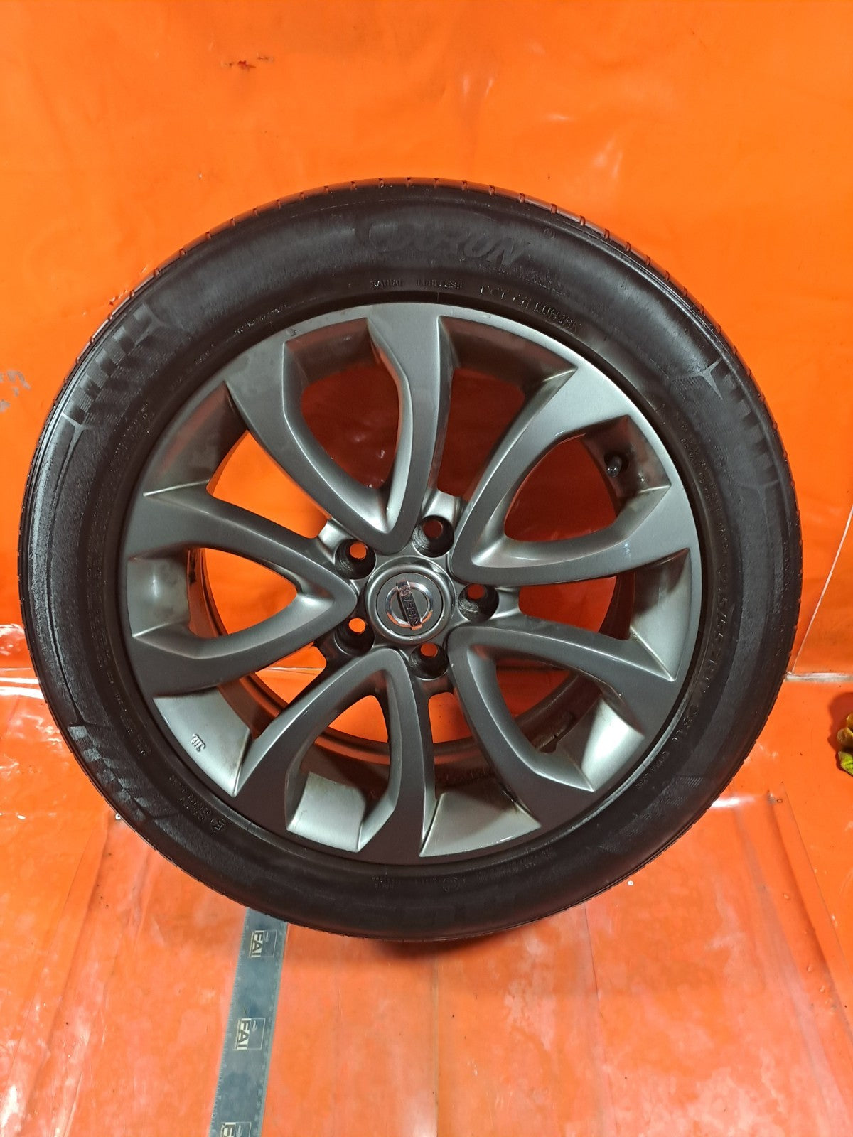 ✅2017 NISSAN JUKE TEKNA F15 ALLOY WHEEL WITH TYRE 215/55 R17 + WARRANTY A322 - Image 2
