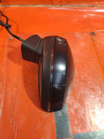✅2013 AUDI A3 8V 1.6D FRONT LEFT WING MIRROR BLACK Z9Y + WARRANTY A338 - Image 6