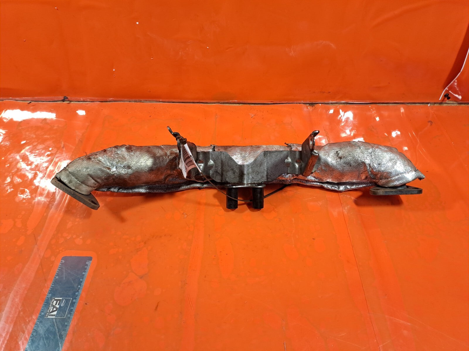 ✅2010 LAND ROVER DISCOVERY 4 L319 EXHAUST MANIFOLD CROSSOVER PIPE 4H2Q-5K229-FB - Image 4